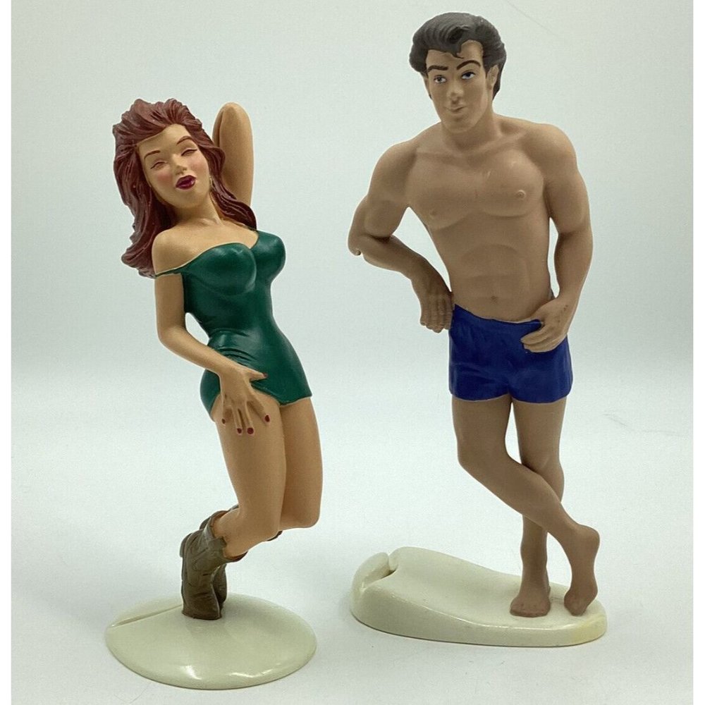 Vintage Bottoms Up R Demars Ganz Soda/Beer Can Holder Lot Of 2 Guy Girl His Hers